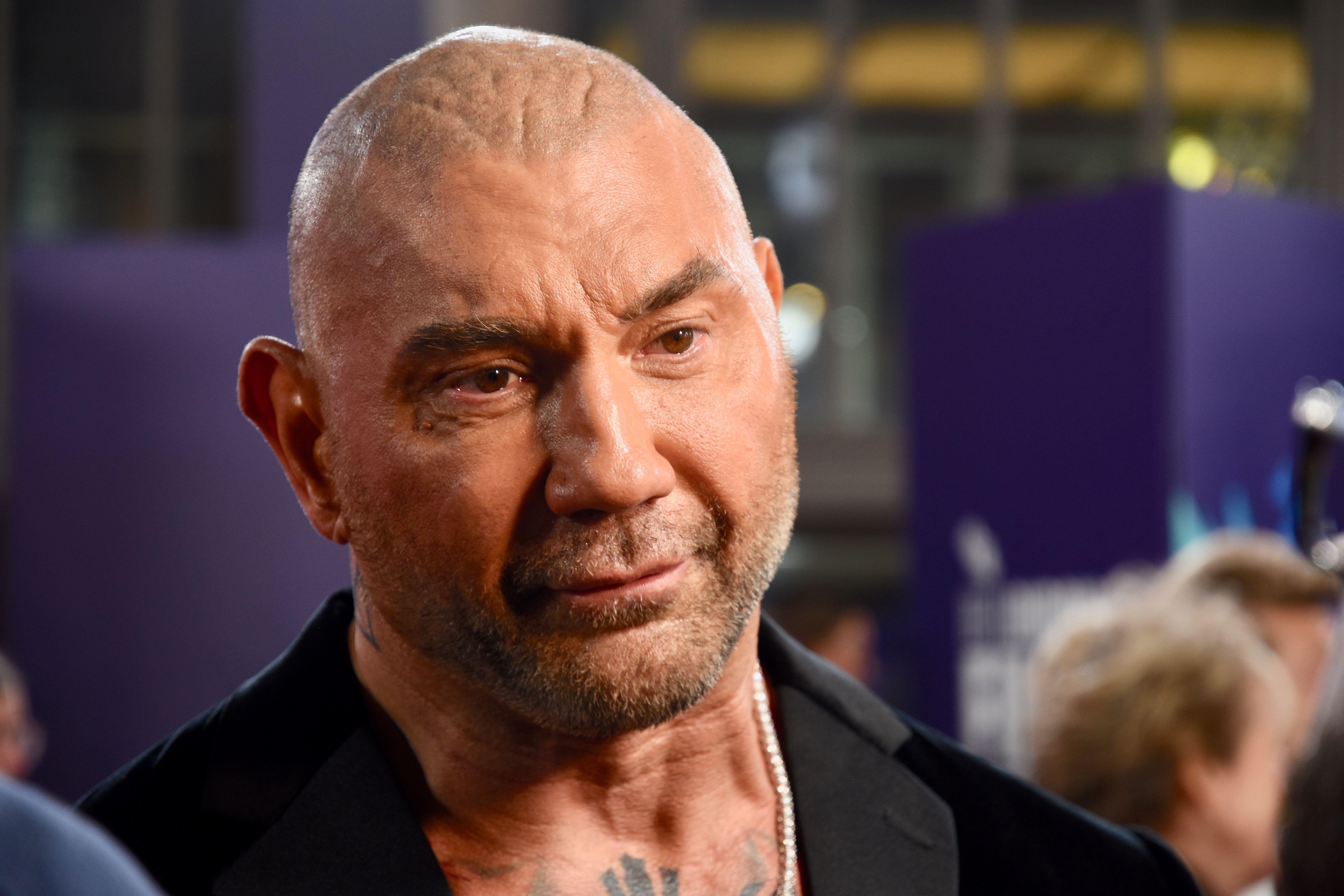 Dave Bautista wonders if he's too 'unattractive' for rom-coms