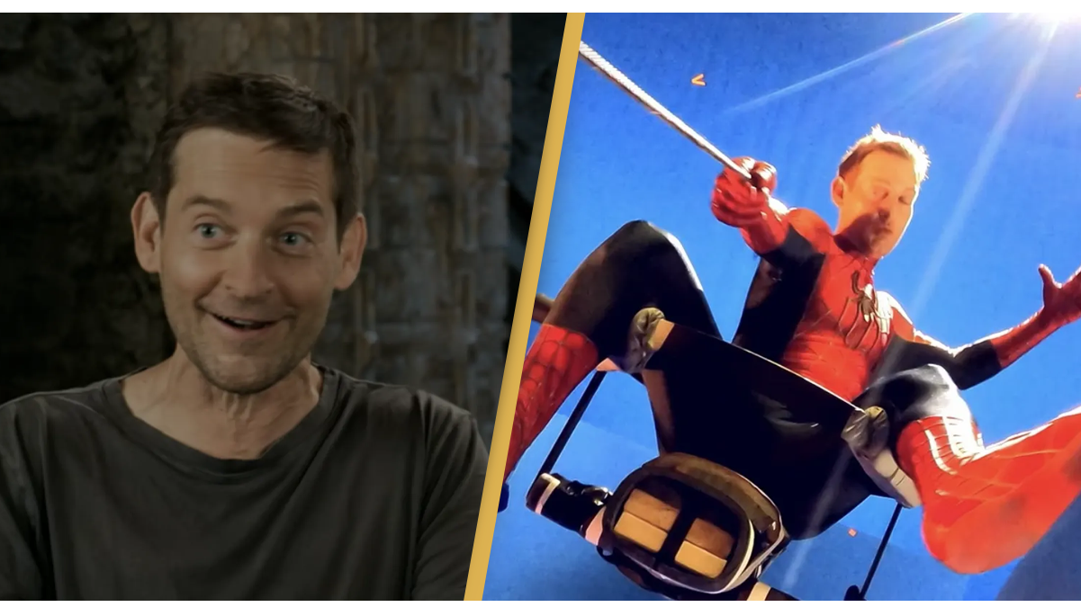 Tobey Maguire Talks About Working on SPIDER-MAN: NO WAY HOME and