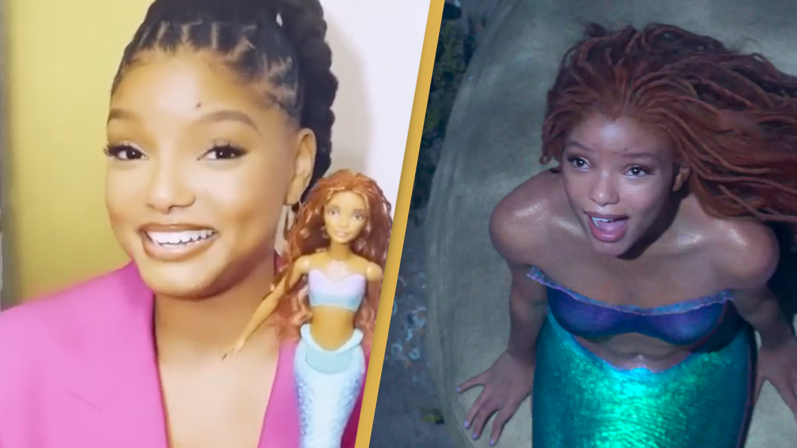 Halle Bailey says it was 'super important' for her to keep her natural hair  in The Little Mermaid