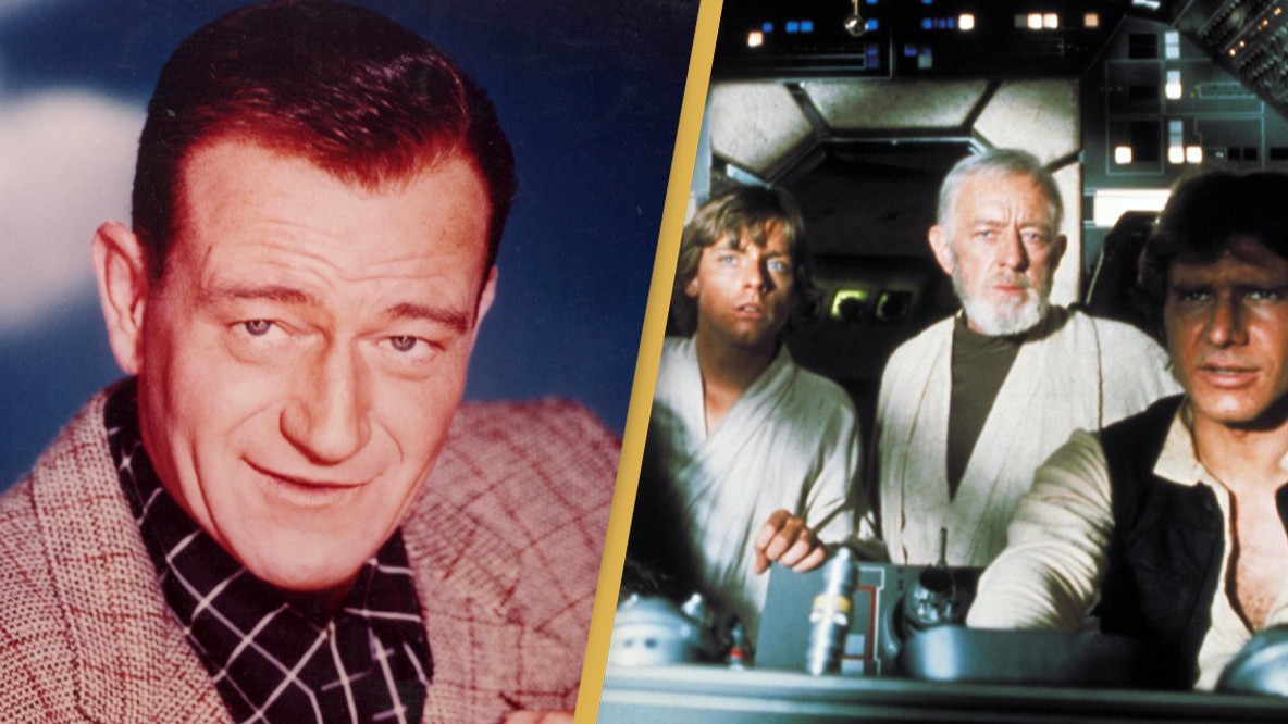 John Wayne had a role in Star Wars that hardly anyone knew about