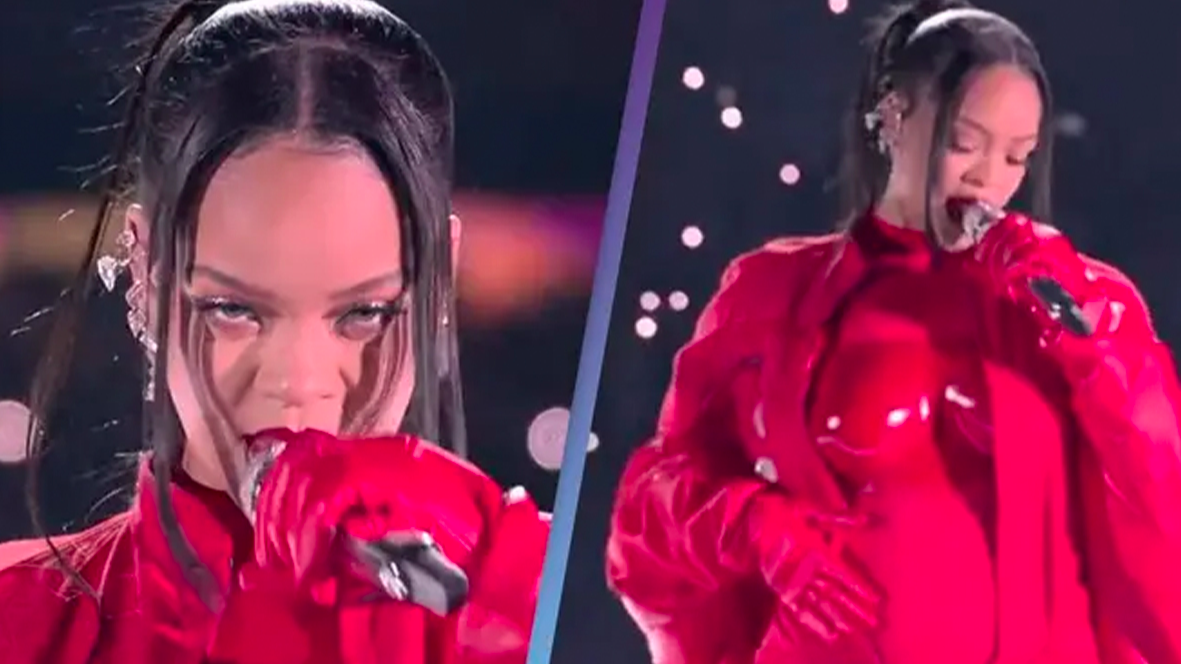 Rihanna revealed she's pregnant again during Super Bowl halftime show, reps  confirm