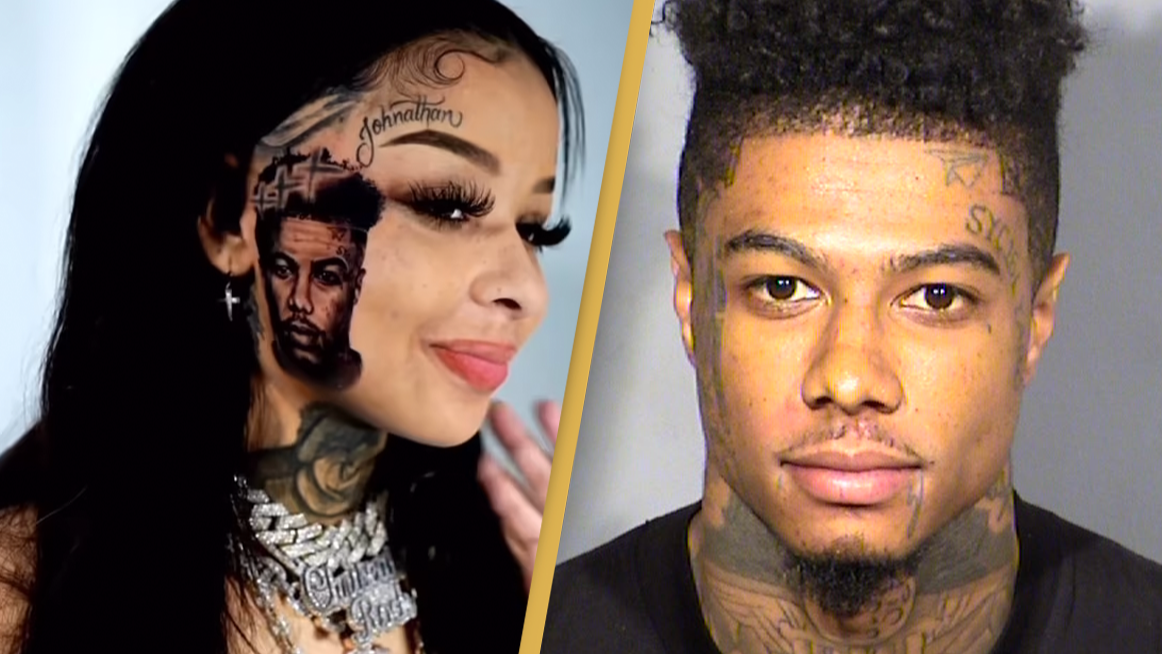 Hip Hop Ville - MAAAD‼️ Just few days after Chrisean Rock, the baby mama of  American rapper Blueface tattooed him on her face, his other girlfriend,  Bonnie Lashay, tattoos him on her