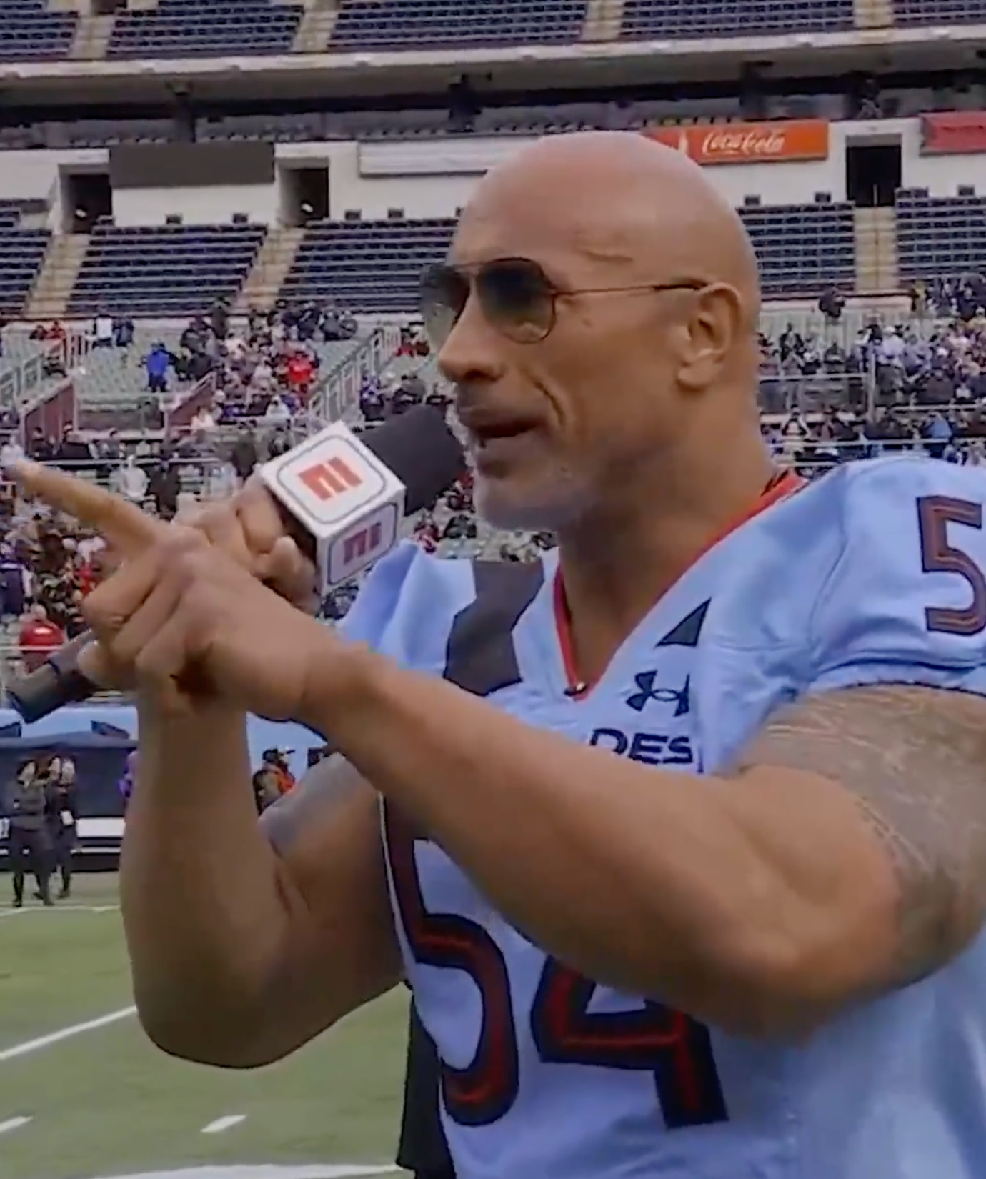 The Rock makes impassioned speech as XFL season kicks off