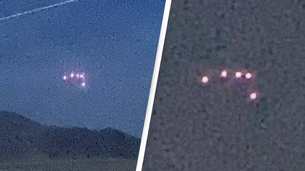 Mass UFO sighting above California military base as new video footage ...