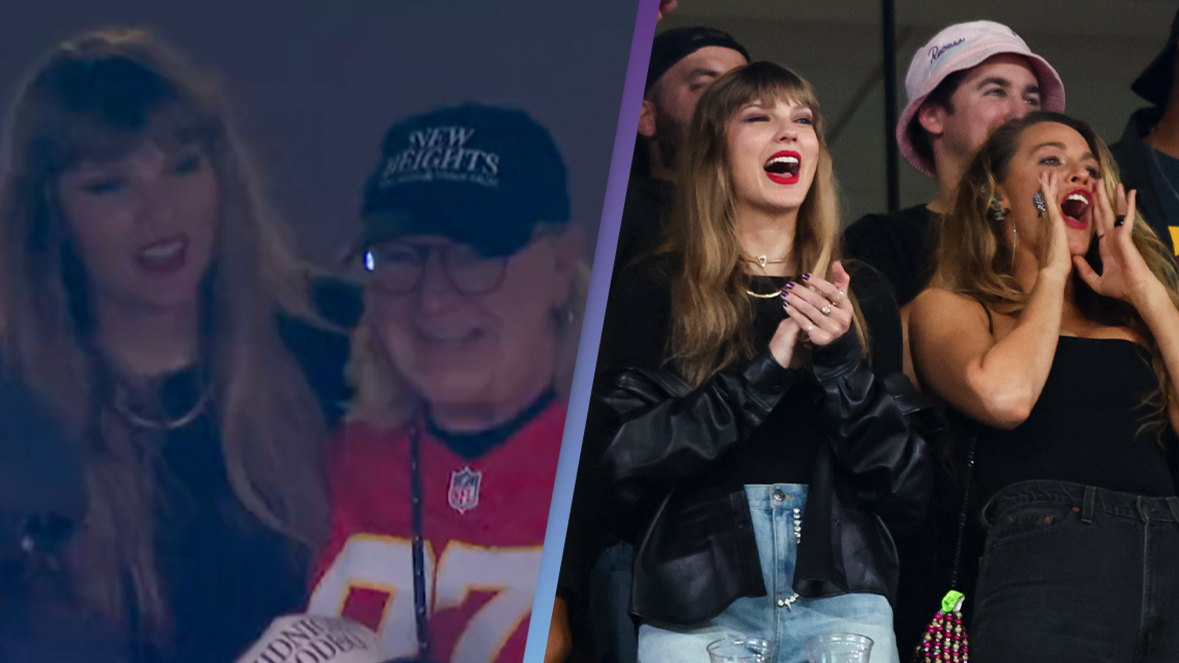 Was that Taylor Swift cheering next to Donna Kelce at the Chiefs game?  Seems so 