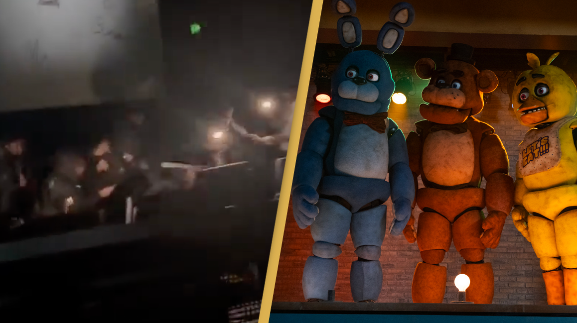 Huge brawl erupts at the end of an early screening of Five Nights