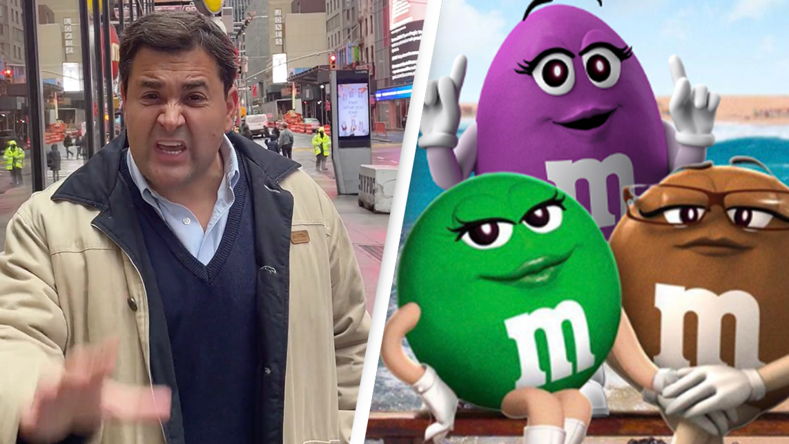 Alpha Male' Boycotting 'Sexist' Feminist M&Ms