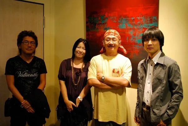 Hiroki Kikuta, Yoko Shimomura, Nobuo Uematsu and Yasunori Mitsuda