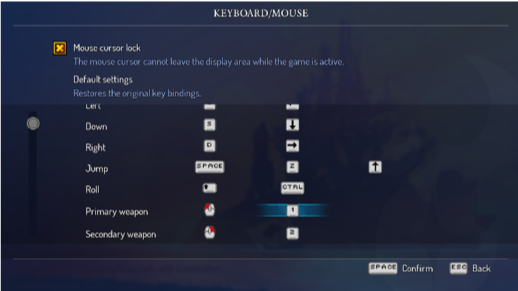 dead cells map controls dead cells map controls