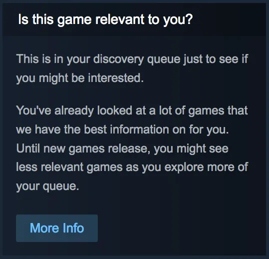 Steam's new store page boosts discovery and personalisation options