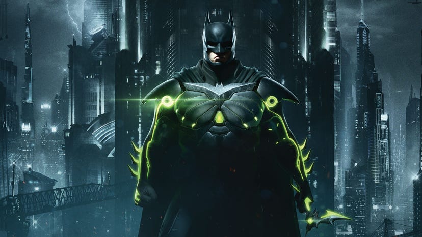 Batman in promo art for Netherrealm's Injustice 2.