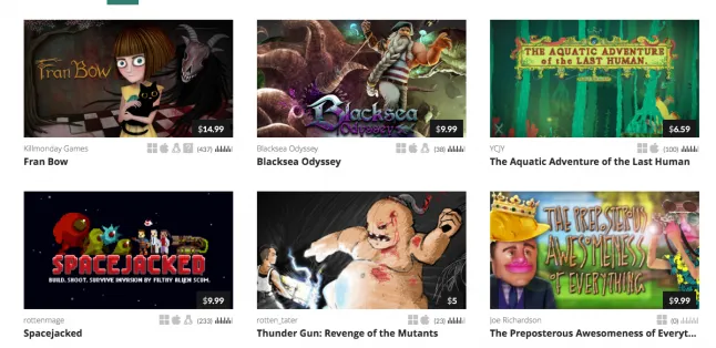 Indie game portal Game Jolt rolls out marketplace