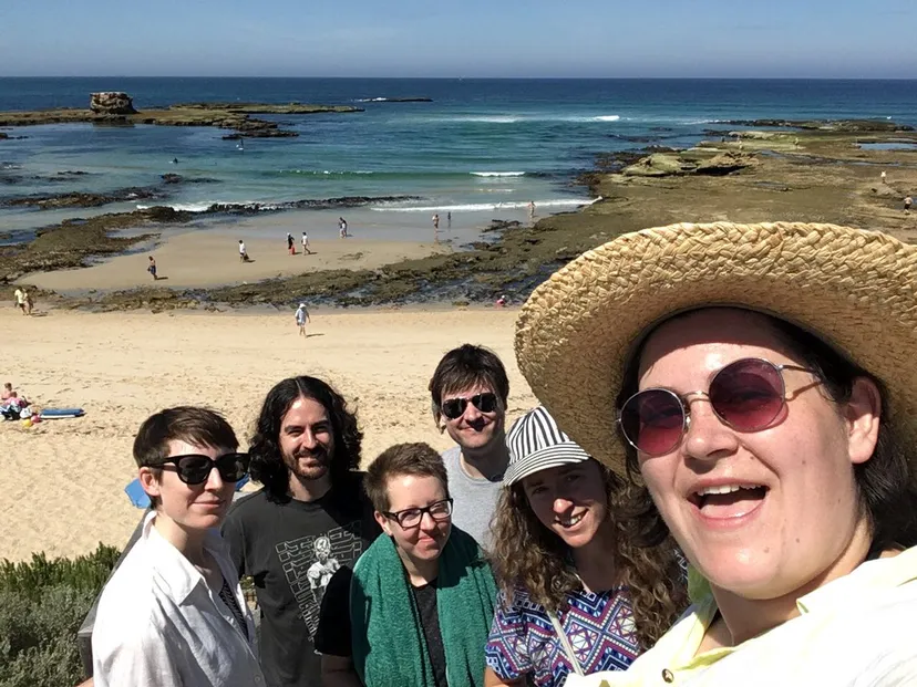 The Team On A Research Trip
