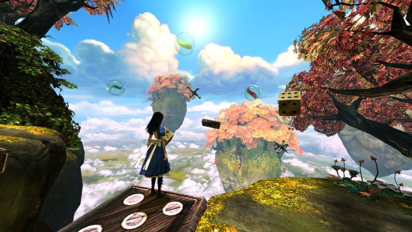 A screenshot from Alice: Madness Returns