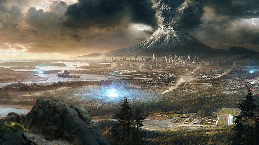 Concept art for Ashfall.