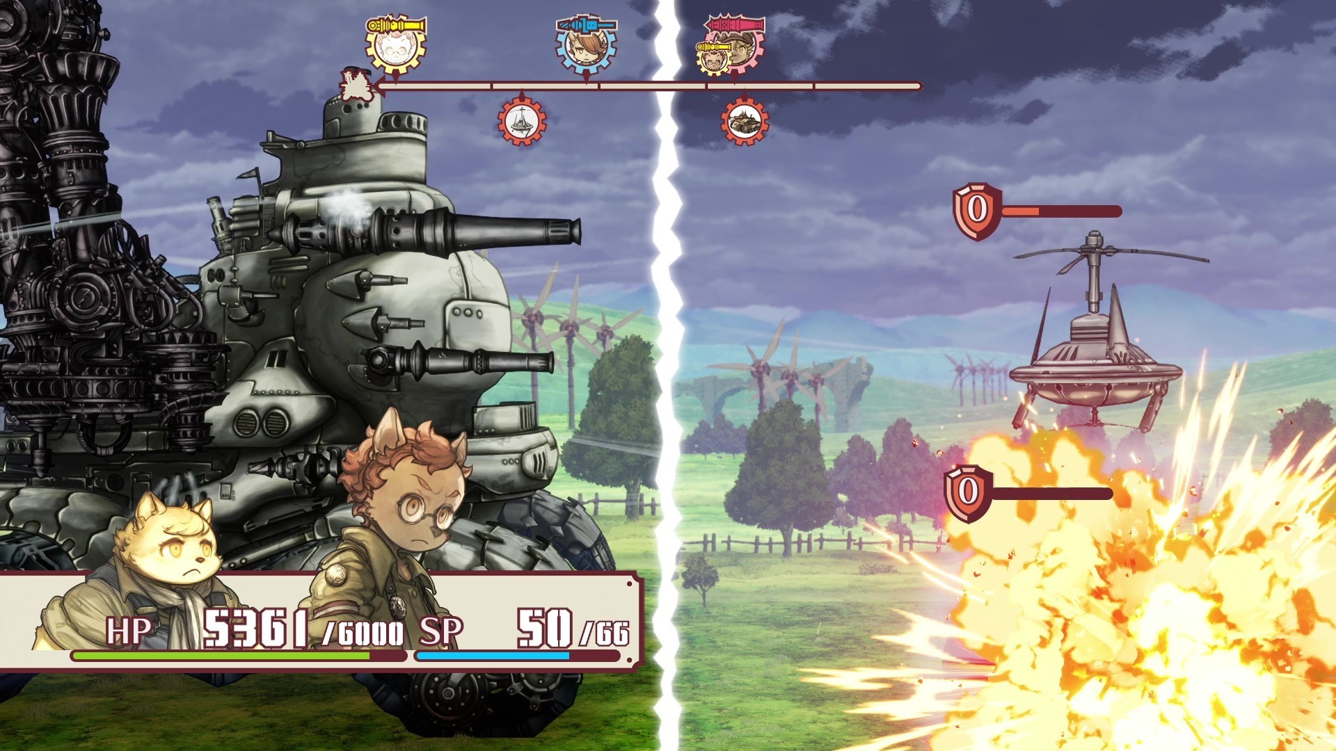 Choice, camaraderie, and sacrifice in Fuga: Melodies of Steel