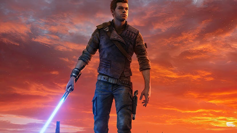 Cal Kestis in the key art for Respawn Entertainment's Star Wars Jedi: Survivor.
