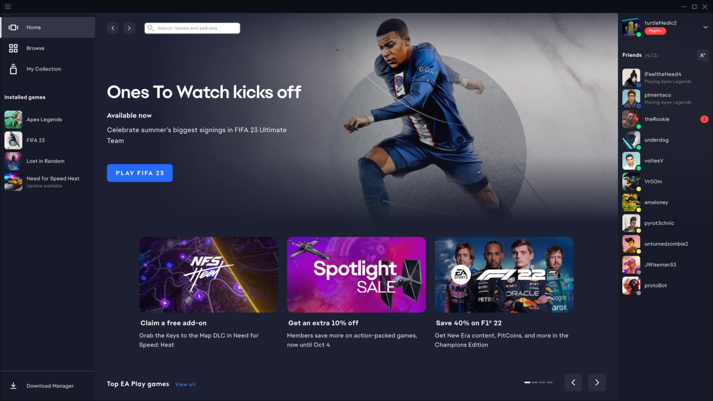 The EA app for Windows has finally arrived to replace Origin