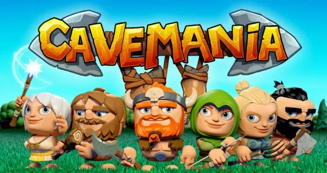 Cavemania match-3 mobile game