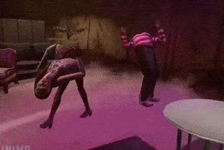 GTA4 dancing weird