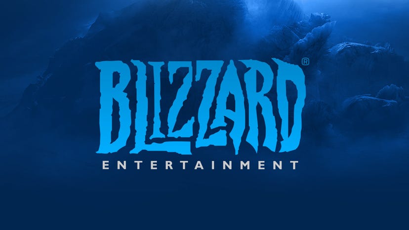 Logo for game developer Blizzard Entertainment.