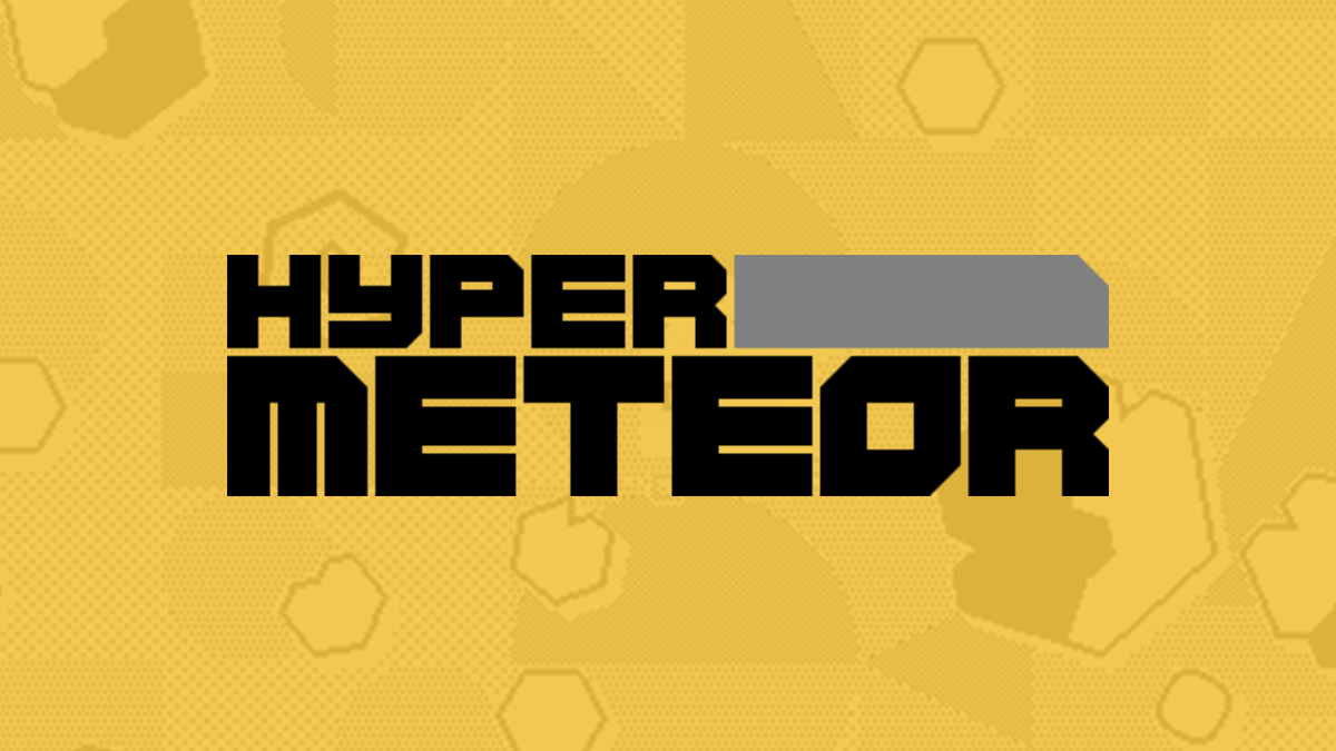 Postmortem Playdate shoot-em-up Hyper Meteor