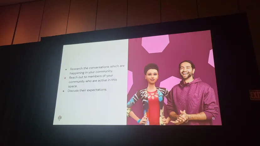 A slide from Phillip Ring's GDC 2023 talk about DEI initiatives in The Sims 4.