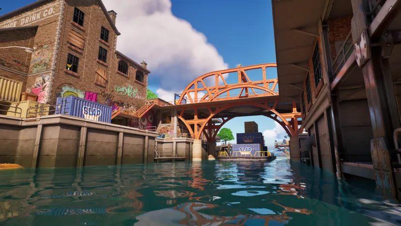 A screenshot from Fortnite showing the new features available in Unreal Engine 5.1.