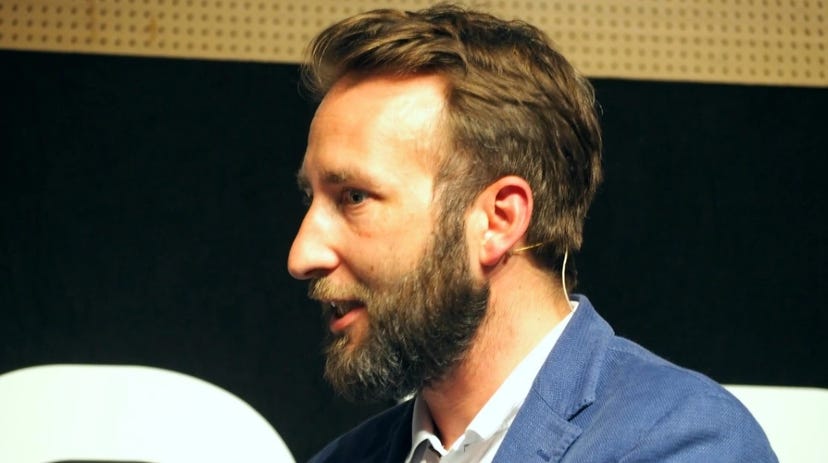 PUBG creator Brendan Greene at Gamelab 2019.