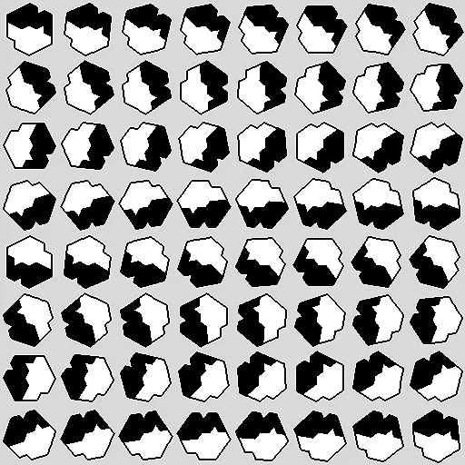 Example sprite sheet from Hyper Meteor