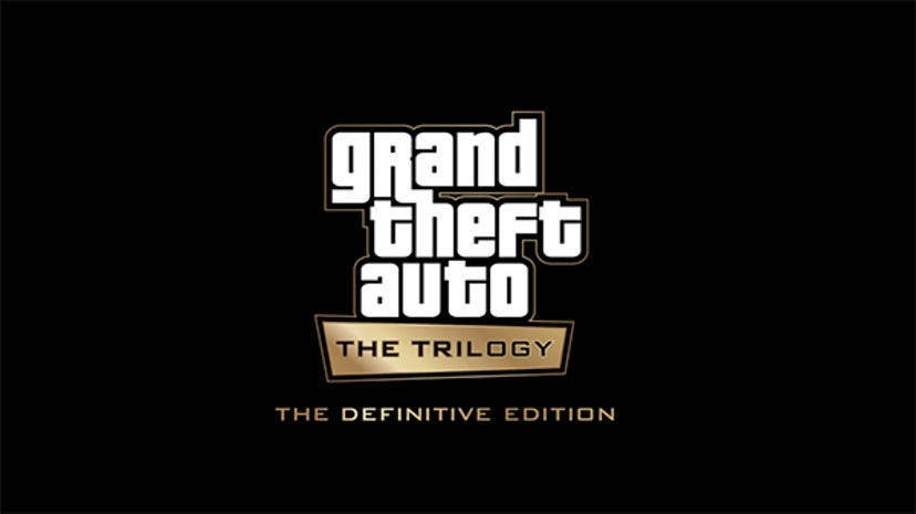 The logo for Grand Theft Auto: The Trilogy - The Definitive Edition