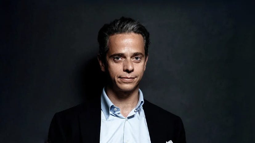 A photograph of outbound Nexon CEO Owen Mahoney