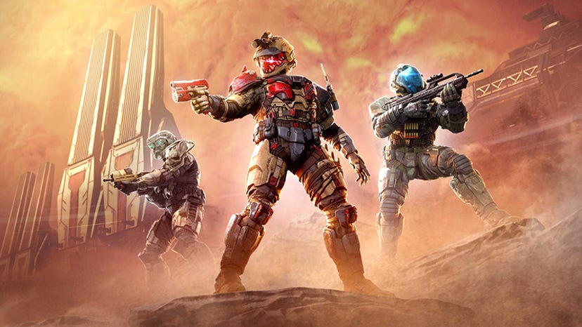 Key art for Season 2 of Halo Infinite's multiplayer mode