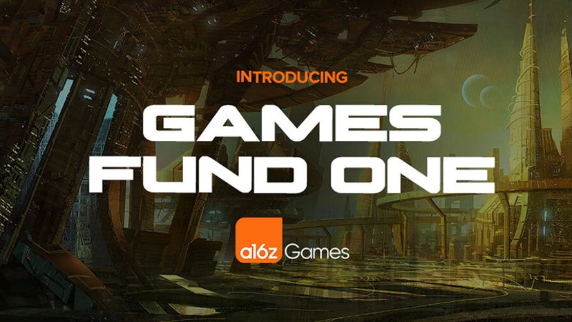 The logo for Andreessen Horowitz's Games Fund One