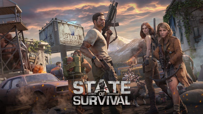 Promo image for mobile game State of Survival.