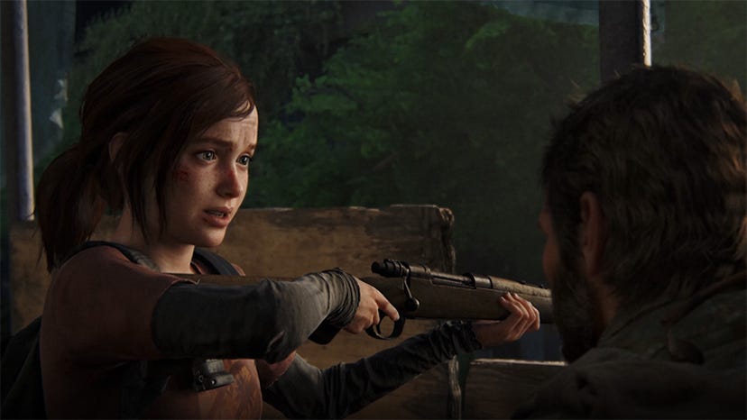 A screenshot from The Last of Us Part I