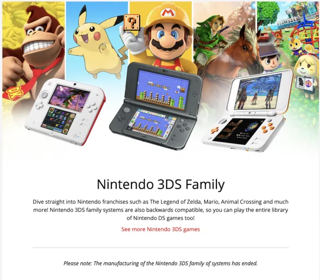 Nintendo DS Family