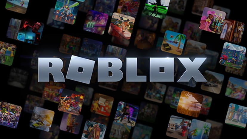 The logo for Roblox.