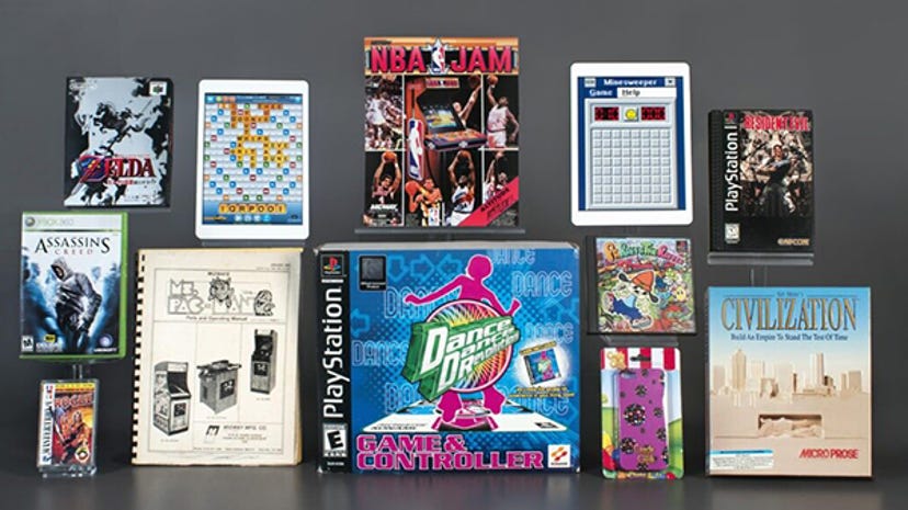 The 12 nominees for the Video Game Hall of Fame.
