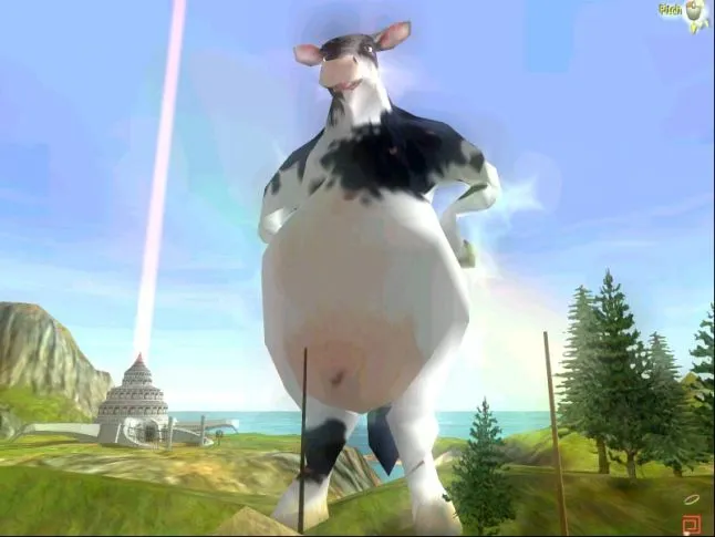 A mighty cow was he!