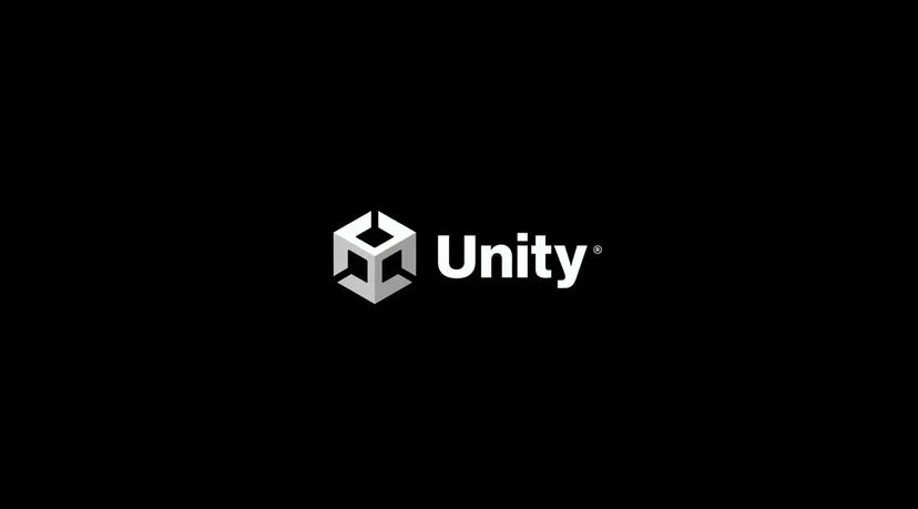 The logo for Unity.