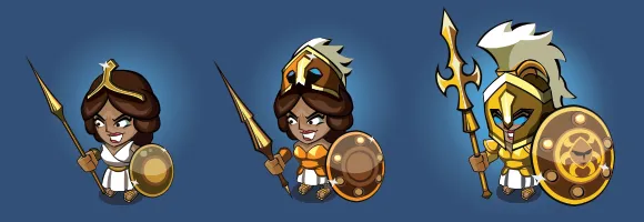 concept art of Athena