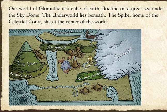 Map of Glorantha