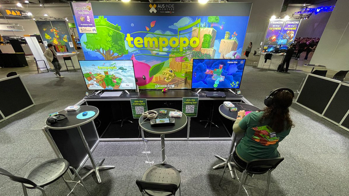 The Tempopo booth at PAX Australia