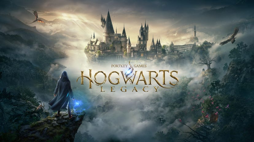 Cover art for Warner Bros.' Hogwarts Legacy.