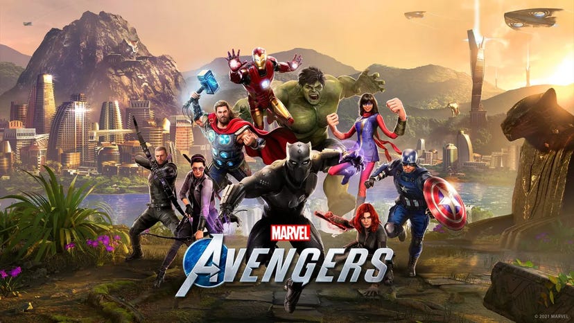 Promo art for Crystal Dynamics' Marvel's Avengers.