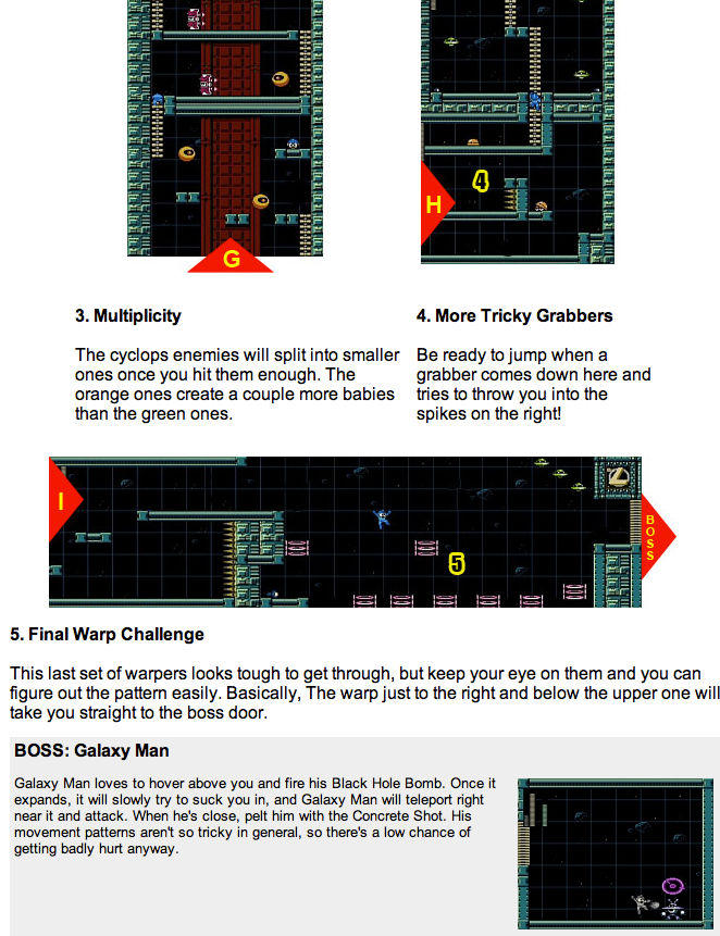 Megaman 9 maps