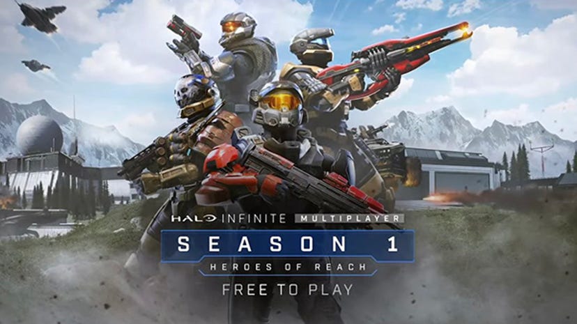 Key art for Halo Infinite's first season of multiplayer