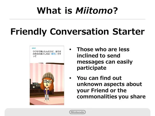 Miitomo Is Nintendo's First Mobile Game