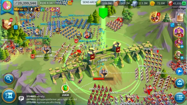 Multiple advances in the core gameplay of Rise of Kingdoms